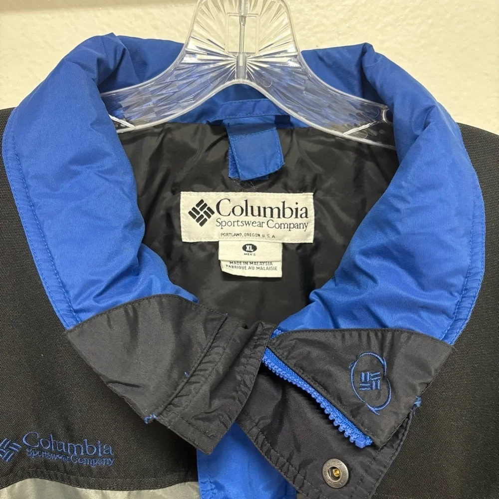 Columbia Men’s Bugaboo Jacket Vintage XL Colorblock Outdoors windbreaker Ski 90s